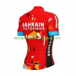 Uomo Maglia Ciclismo Maniche Corte 2022 Team Bahrain Victorious N001