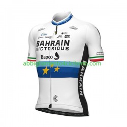 Uomo Maglia Ciclismo Maniche Corte 2022 Team Bahrain Victorious N003
