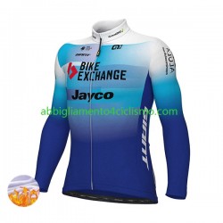 Uomo Maglia Invernale Ciclismo 2022 Team BikeExchange-Jayco N001