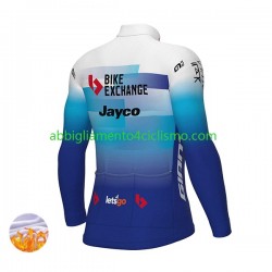 Uomo Maglia Invernale Ciclismo 2022 Team BikeExchange-Jayco N001