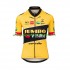 Uomo Maglia Ciclismo Maniche Corte 2022 Team Jumbo-Visma N001