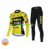 Donna Invernale Completo Maglie e Salopette 2022 Team Jumbo-Visma N001