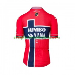 Uomo Maglia Ciclismo Maniche Corte 2022 Team Jumbo-Visma N003
