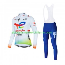 Uomo Completo Maglie e Calzamaglia con bretelle 2022 Team TotalEnergies N001
