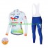 Uomo Invernale Completo Maglie e Calzamaglia con bretelle 2022 Team TotalEnergies N001