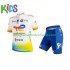 Bambino Completo Maglie e Pantaloncini 2022 Team TotalEnergies N001
