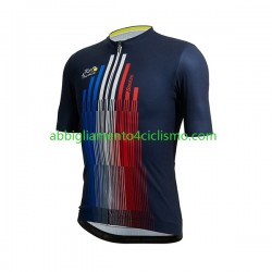 Uomo Maglia Ciclismo Maniche Corte 2022 Tour de France TRIONFO N001