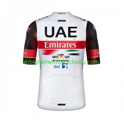 Uomo Maglia Ciclismo Maniche Corte 2022 UAE Team Emirates N001