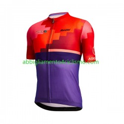 Uomo Maglia Ciclismo Maniche Corte 2022 Vuelta a Espana Alicante N001