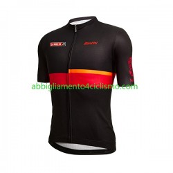 Uomo Maglia Ciclismo Maniche Corte 2022 Vuelta a Espana Alicante N003