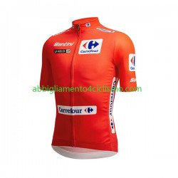 Uomo Maglia Ciclismo Maniche Corte 2022 Vuelta a Espana N003