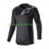 Uomo Maglia MTB Manica Lunga 2023 ALPINESTARS RACER GRAPHITE N001