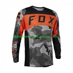 Uomo Maglia MTB Manica Lunga 2023 Fox Racing 180 BNKR N001