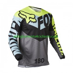 Uomo Maglia MTB Manica Lunga 2023 Fox Racing 180 Trice N001