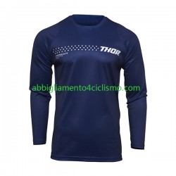 Uomo Maglia MTB Manica Lunga 2023 THOR SECTOR MINIMAL N002