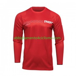 Uomo Maglia MTB Manica Lunga 2023 THOR SECTOR MINIMAL N003