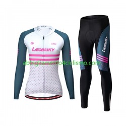 Donna Completo Maglie e Calzamaglia Leobaiky N003