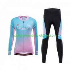 Donna Completo Maglie e Calzamaglia Leobaiky N005