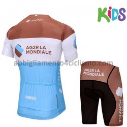 Bambino Completo Maglie e Pantaloncini 2018 AG2R La Mondiale M001