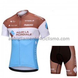 Completo Maglie e Pantaloncini 2018 AG2R La Mondiale M001