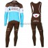 Completo Maglie e Calzamaglia con bretelle 2018 AG2R La Mondiale M002