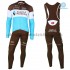 Invernale Completo Maglie e Calzamaglia con bretelle 2018 AG2R La Mondiale M002