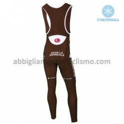 Invernale Calzamaglia con bretelle 2018 AG2R La Mondiale M002