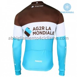 Maglia Invernale Ciclismo 2018 AG2R La Mondiale M002