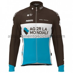 Maglia Ciclismo Maniche Lunghe 2020 AG2R La Mondiale M002