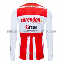 Maglia Ciclismo Maniche Lunghe 2019 Corendon–Circus M001