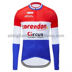 Maglia Ciclismo Maniche Lunghe 2019 Corendon–Circus M002