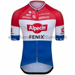 Maglia Ciclismo Maniche Corte 2021 Alpecin–Fenix M002