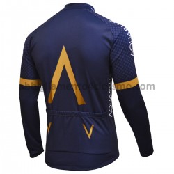 Maglia Ciclismo Maniche Lunghe 2018 Aqua Blue Sport M001