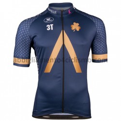Maglia Ciclismo Maniche Corte 2018 Aqua Blue Sport M001