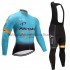 Completo Maglie e Calzamaglia con bretelle 2017 Astana Pro Team M001