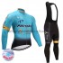 Invernale Completo Maglie e Calzamaglia con bretelle 2017 Astana Pro Team M001