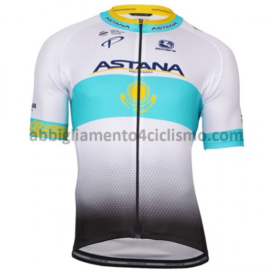 Completo Maglie e Salopette 2017 Astana Pro Team M002
