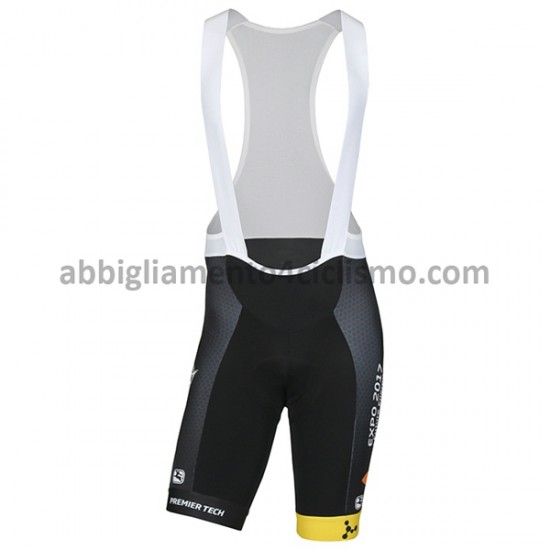 Completo Maglie e Salopette 2017 Astana Pro Team M002