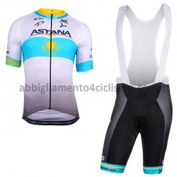 Completo Maglie e Salopette 2018 Astana Pro Team M002