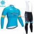 Invernale Completo Maglie e Calzamaglia con bretelle 2020 Astana Pro Team M001