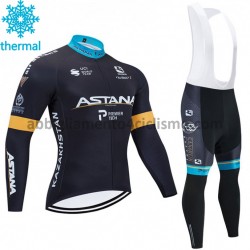 Invernale Completo Maglie e Calzamaglia con bretelle 2020 Astana Pro Team M002 Invernale Completo Maglie e Calzamaglia con bretelle 2020 Astana Pro Team M002