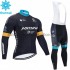 Invernale Completo Maglie e Calzamaglia con bretelle 2020 Astana Pro Team M002