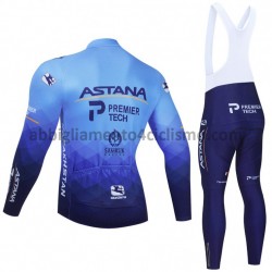 Completo Maglie e Calzamaglia con bretelle 2021 Astana–Premier Tech M001