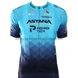 Maglia Ciclismo Maniche Corte 2021 Astana–Premier Tech M001