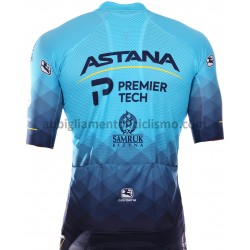 Maglia Ciclismo Maniche Corte 2021 Astana–Premier Tech M001