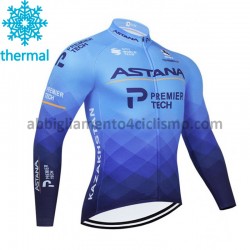 Maglia Invernale Ciclismo 2021 Astana–Premier Tech M001 Maglia Invernale Ciclismo 2021 Astana–Premier Tech M001