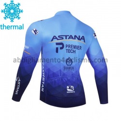 Maglia Invernale Ciclismo 2021 Astana–Premier Tech M001
