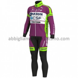Completo Maglie e Calzamaglia con bretelle 2020 Bardiani–CSF M001
