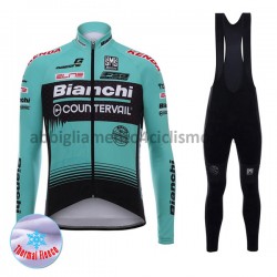Invernale Completo Maglie e Calzamaglia con bretelle 2017 Bianchi Countervail M001