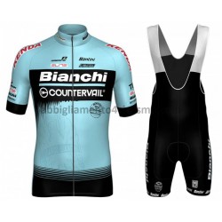 Completo Maglie e Salopette 2018 Bianchi Countervail M001